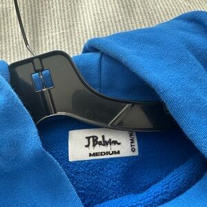 J Balvin Blue Flower Hoodie - Medium, Gently Used